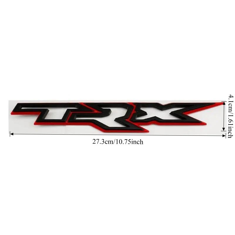 1Pc 3D ABS Logo Car Rear Trunk Side Fender Emblem Badge Decals Sticker Suitable for Tyrannosaurus Pickup Truck modification