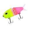 Realistic Fishing Lures 2 Joint Fishing Swimbait Colorful Mini Double Hook Swim Bait For Trout Freshwater Saltwater Fishing Gear