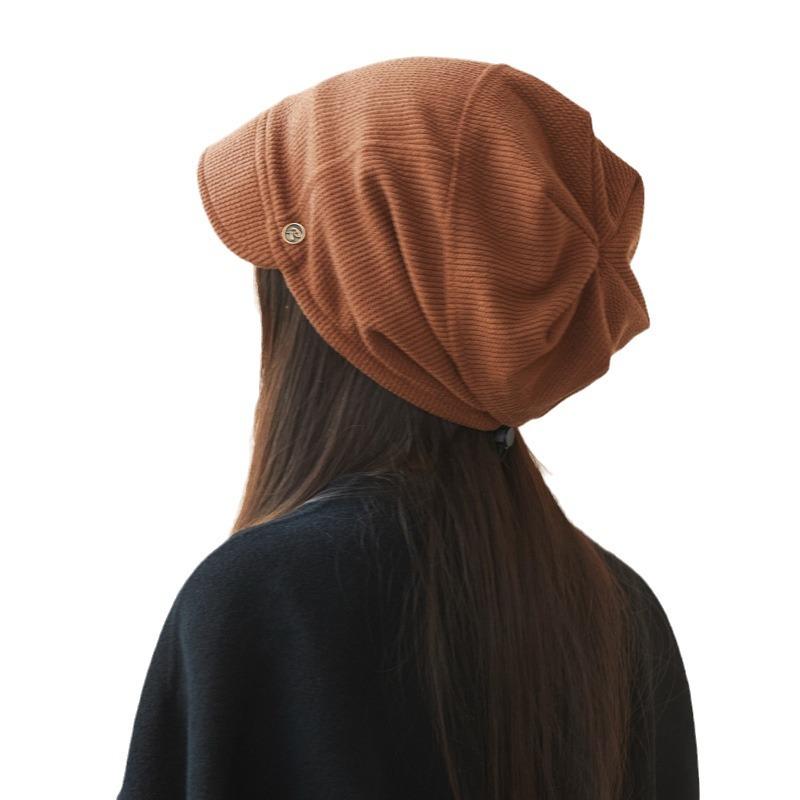 Women S Japanese Style Slouch Beanie Hat For Small Face Large Head Spring Autumn Thin