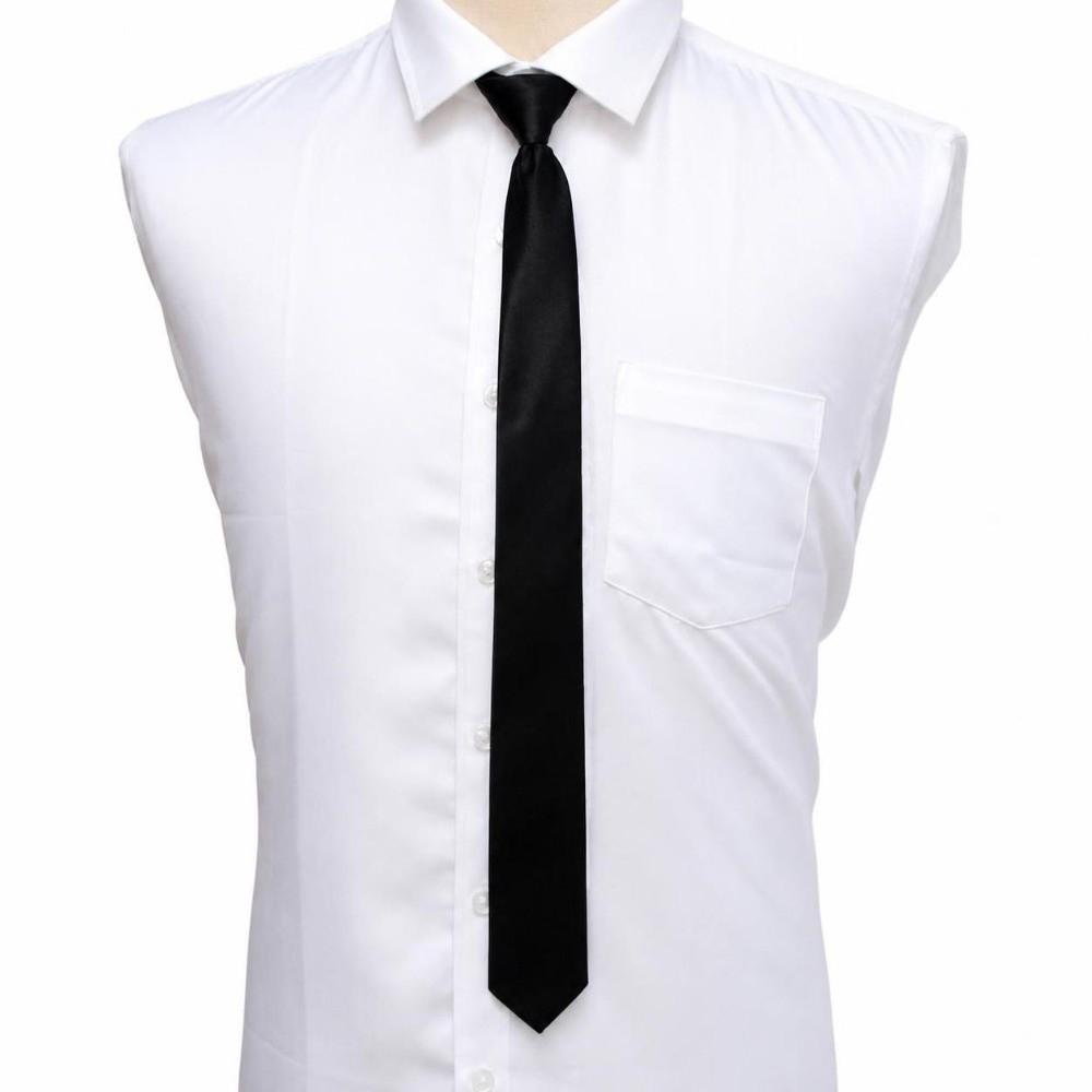 Clip on Zipper Tie Unisex Suit Zipper Neckties New Uniform Neck Tie For Men Women