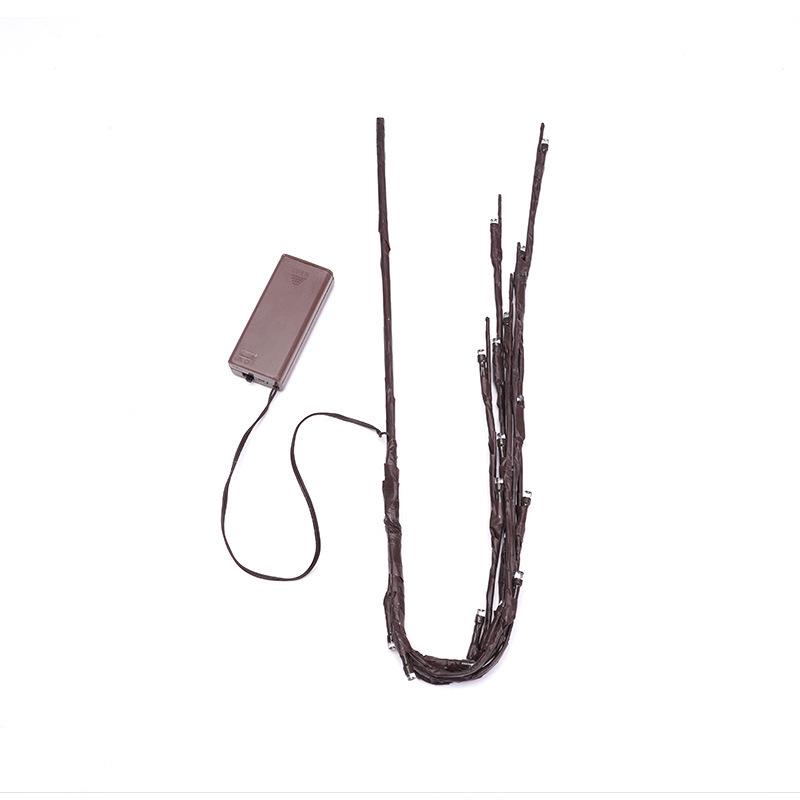 Светодиодная гирлянда-ветка и праздничные огни - Мигающий декор для комнаты и вазы