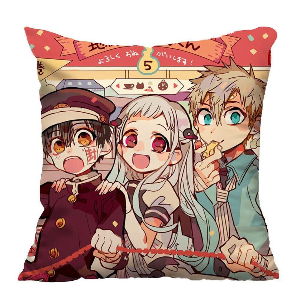 Наволочка Ханако-кун, аниме, подушка с вентилятором внутри, холщовая наволочка восьмого поколения, украшения дома