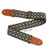 Adjustable Guitar Strap Tartan Plaid Guitar Shoulder Strap Durable Acoustic Guitar Belt  Bass Strap