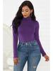 Women's Sexy Long Sleeve Turtleneck Slim Fit Jumpsuit - 12 Colors Winterwear