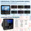 Marine Radio Boat Stereo FM AM Digital Media Audio Player Bluetooth IPX5 Waterproof For Yacht ATV UTV Golf Cart