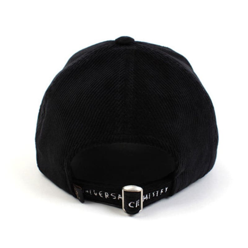 Универсальная химия Черный вельветовый бейсболка Muji