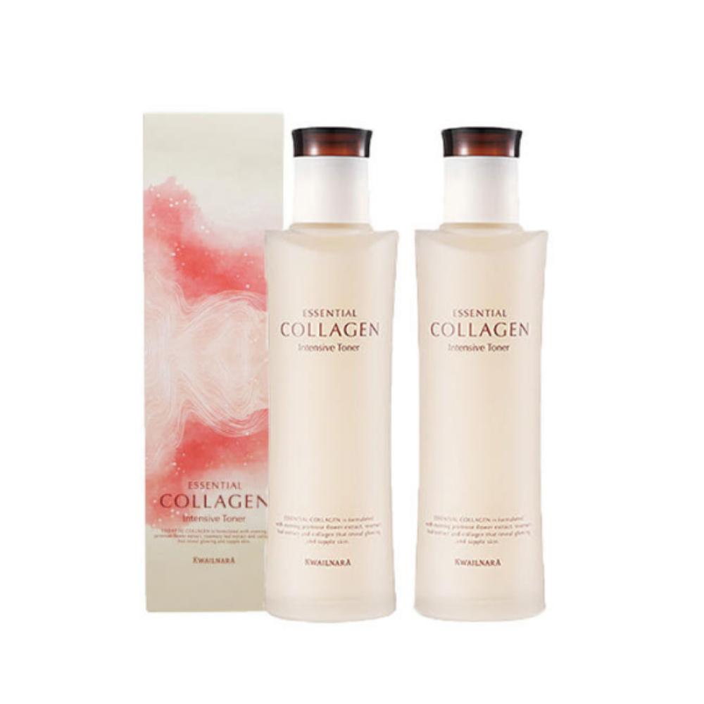 WELCOS Fruit of the Earth Essential Collagen Intensive Skin Toner Firming & Moisturizing 185ml x2