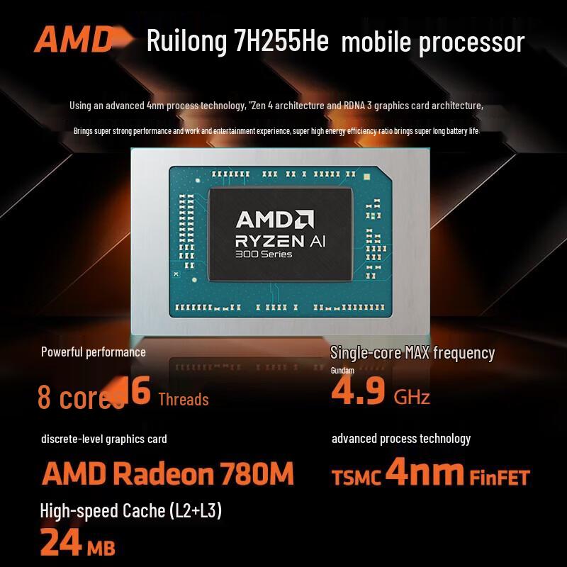 MECHREVO Yilong 16X 16-inch Gaming Laptop (Ryzen 7 H 255, RTX 5060) (CN version)