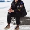 Fila Fusion Модный теплый свободный жилет с воротником-стойкой Мужские топы Черный T11M342903F-BK