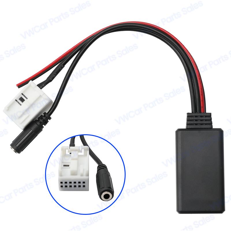 Для Citroen C2 C3 RD4 Для Peugeot 207 307 407 308 12-контактный автомобильный радиоприемник RD4 Bluetooth Music AUX Phone Call Handsfree MIC адаптер