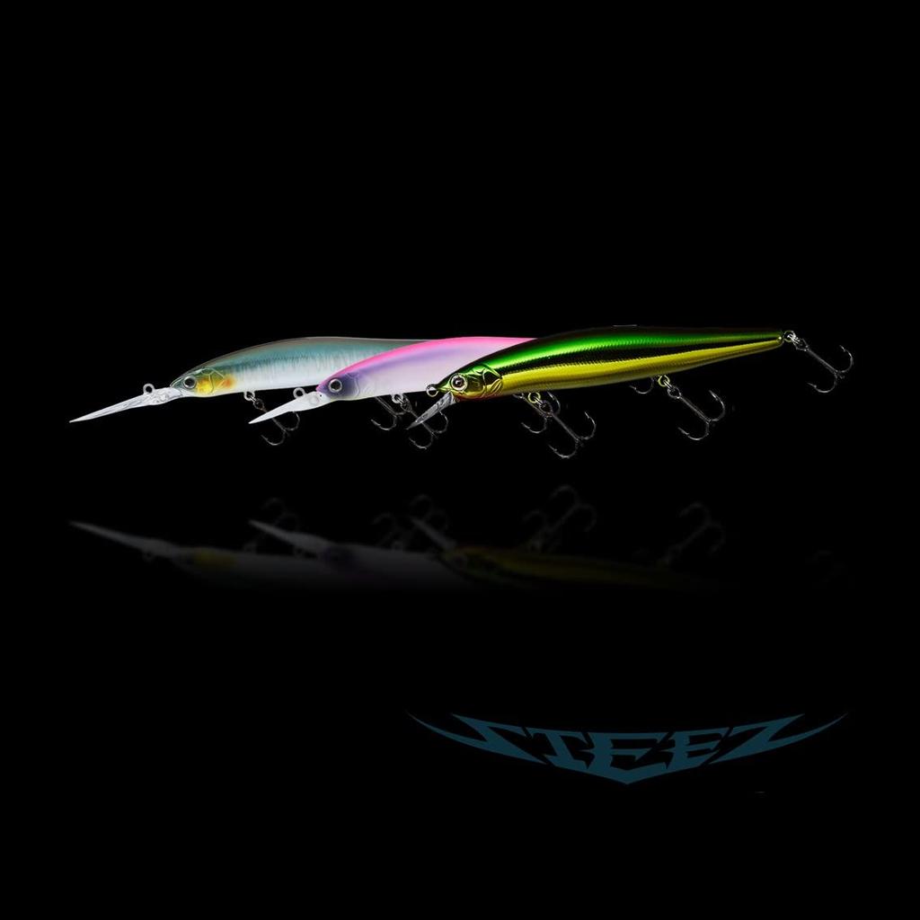 Daiwa Bass Steez Minnow Champagne Crokin 110SP SR Lure