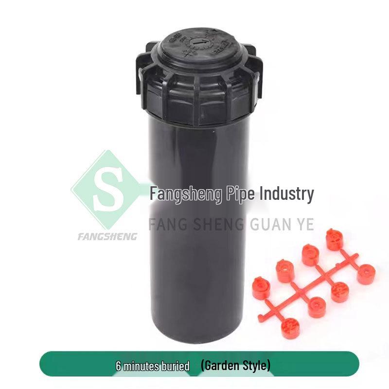 Подземный выдвижной дождеватель с вращением на 360° для ухода за газоном стадиона и дорогами