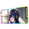 Pela honkai star Коврик для мыши RGB Игровой коврик для мыши Большой светодиодный коврик Настольный коврик для ПК Светящийся коврик для мыши Большие коврики для клавиатуры Настольный ковер С
