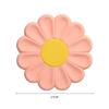 Household Creative Shape Silicone Coaster Colorful Daisy Kitchen Table Heat Resistant Anti-scalding Mat Coaster Table Decor