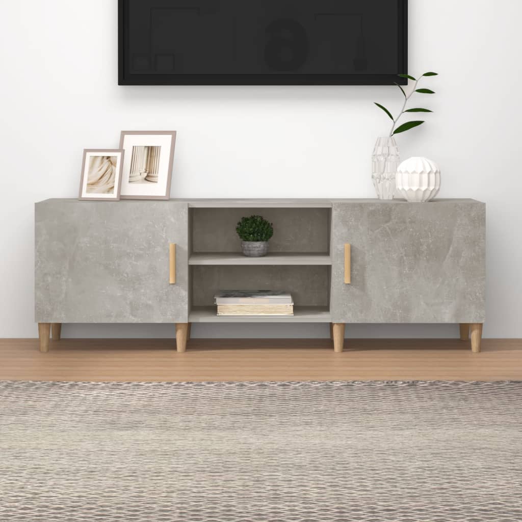 Vidaxl Szafka Pod Telewizor, Szarość Betonu, 150X30X50 Cm