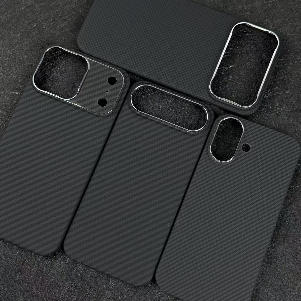 Кевларовый Арамидное волокно Магнитный чехол MagSafe для iPhone17 Pro Max - Ультратонкий