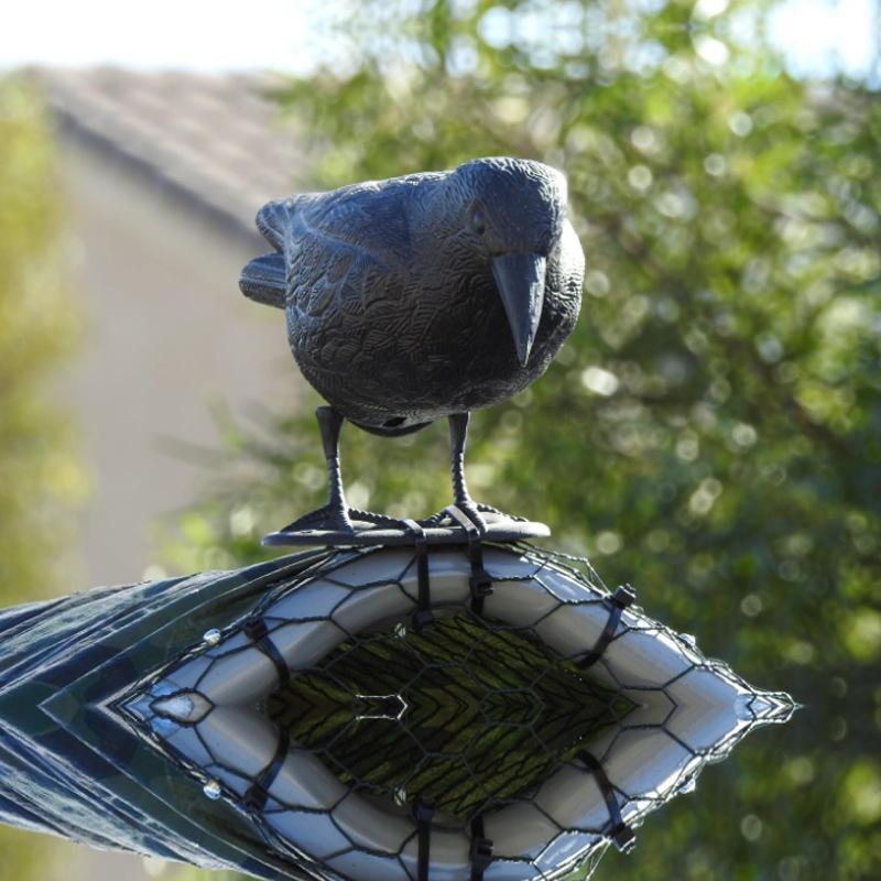 Имитация черного ворона, пернатое животное, реквизит на Хэллоуин, плюшевый ворон, украшение для Фестиваля духов, декор ужасов, поделки, забавный необходимый предмет