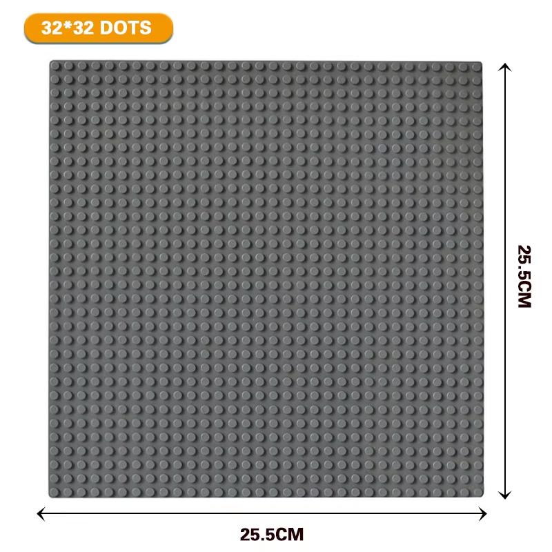 32x32 Точки Стили Пластиковые Сборочные Блоки Базовые Пластины Фигурки Город Классические Игрушки Строительные Базовые Пластины Для Детей Подарок