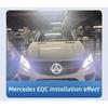AABGZ1 Car Front Grilled Star Emblem LED Illuminated Logo White Blue Red Light for Mercedes Benz W204 GLK200 GLK260 GLK350 2013-20151