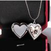 Fashion Friend Chain Jewelry Photo Picture Locket Necklace Heart Shaped Pendant