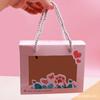 Gift Packaging Box Gift Box Window Opening Gift Bag Gift Birthday Gift Box Empty Box Now Tote Bag Goods