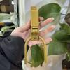 Портативный замок с автоматической фиксацией, управляемый одной рукой, прочный, долговечный, автоматический пружинный замок, замок для ворот