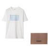 Burberry SS24 Raglan Sleeve T Shirt Women's White 80843491