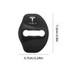 ALP1 High-quality Matte Car door lock cover Auto Emblems Case For Tesla model 3 model X Y style Roadster Accessories