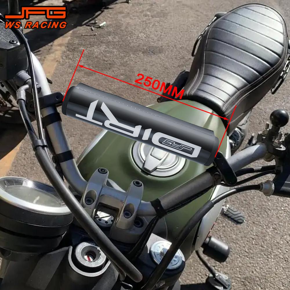 Motorcycle Extended Reinforce Handle Lever Bar CNC Balance Bar Kit Accessories 7/8" 22MM Universal Crossbar Strengthen Handlebar