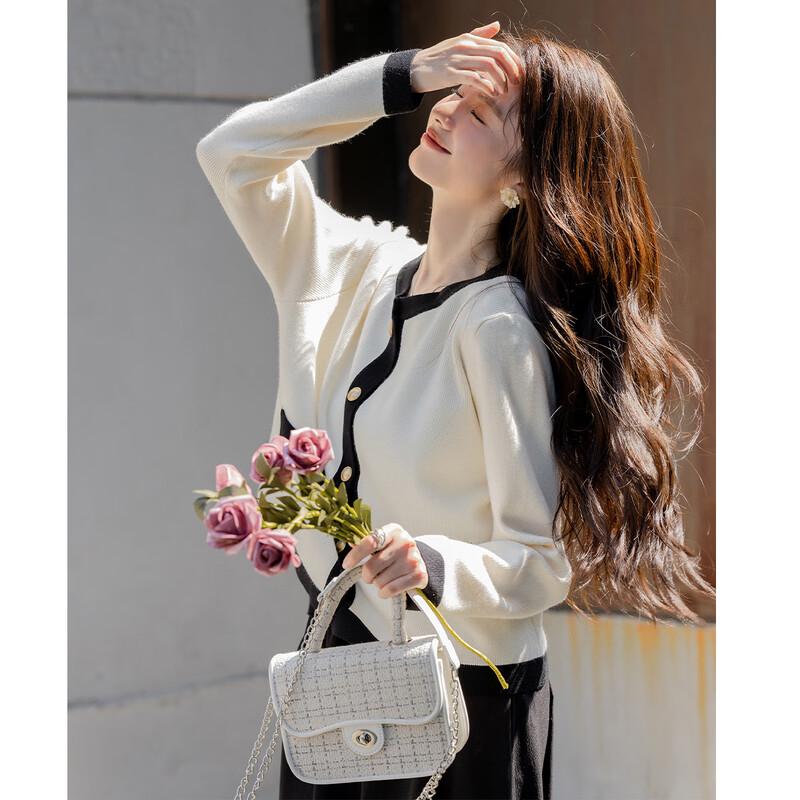 Mokana Women's Elegant Long-Sleeve Knitted Sweater MKNJD2460