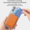 Магнитный Кожаный Кошелек-Держатель для Карт Magsafe для iPhone 16 15 14 13 Pro Max Скрытая Подставка для Телефона Держатель для Банковских ID-Карт Карман Чехол