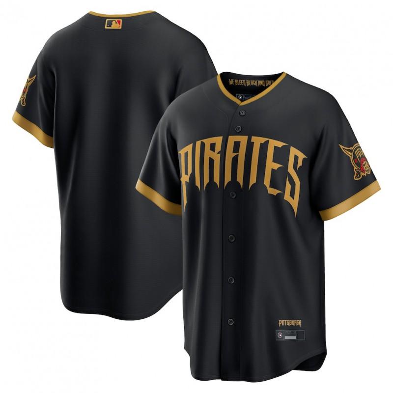 MLB Pittsburgh Pirates Embroidered Baseball T-Shirt Short Sleeve White Edition 2025 Winter Collection