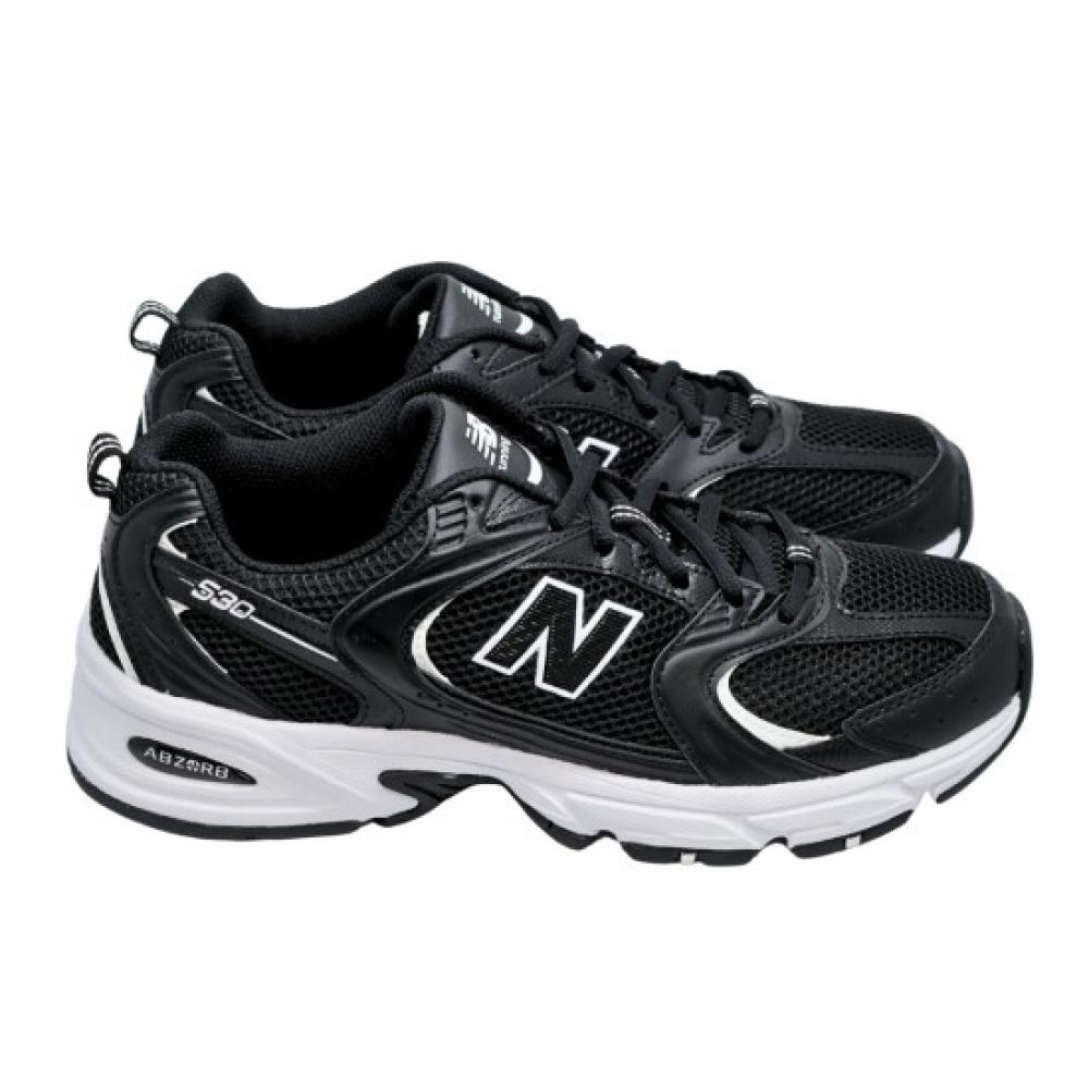 Кроссовки для бега унисекс New Balance 530 Черно-белые Mr530sd