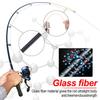 SOUGAYILANG Spinning Fishing Rod Reel Set Carbon Fiber Pole with Spinning Fishing Wheel for Freshwater Saltwater Fishing