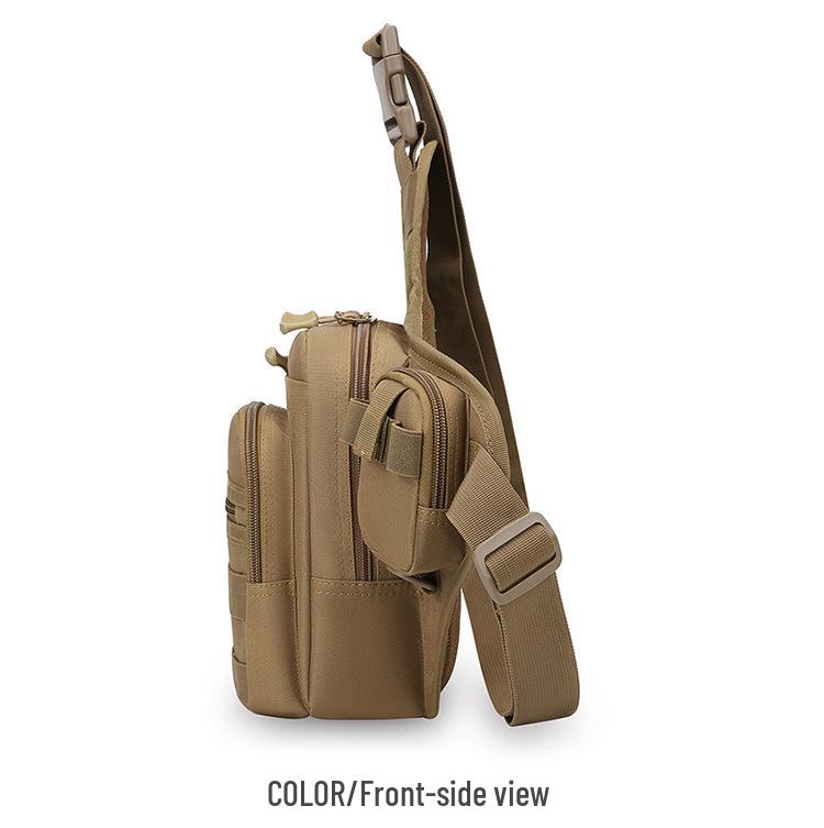 Мужская тактическая сумка через плечо: Многофункциональная уличная наплечная сумка и дорожная нагрудная сумка