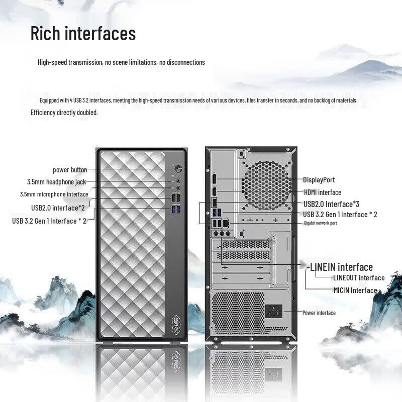 Lenovo Ruition 900 Desktop PC (CN version)