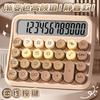 Милый макаронный цвет, дофаминовый стиль, 12-значный калькулятор для студентов, для ежедневных финансов