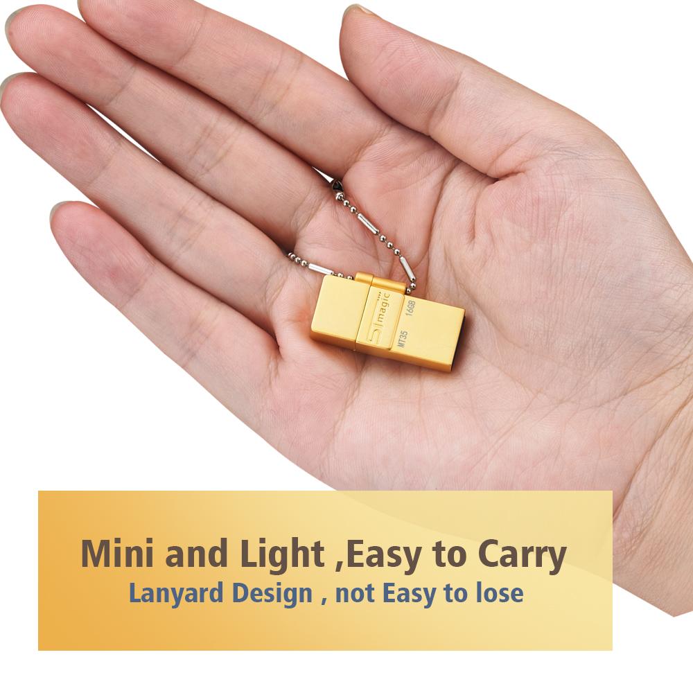 Флэш-накопитель STmagic USB3.0 типа C, двойной флеш-накопитель, 64 ГБ/32 ГБ/128 ГБ, металлический тип A OTG, мини-память, USB-накопитель для смартфона