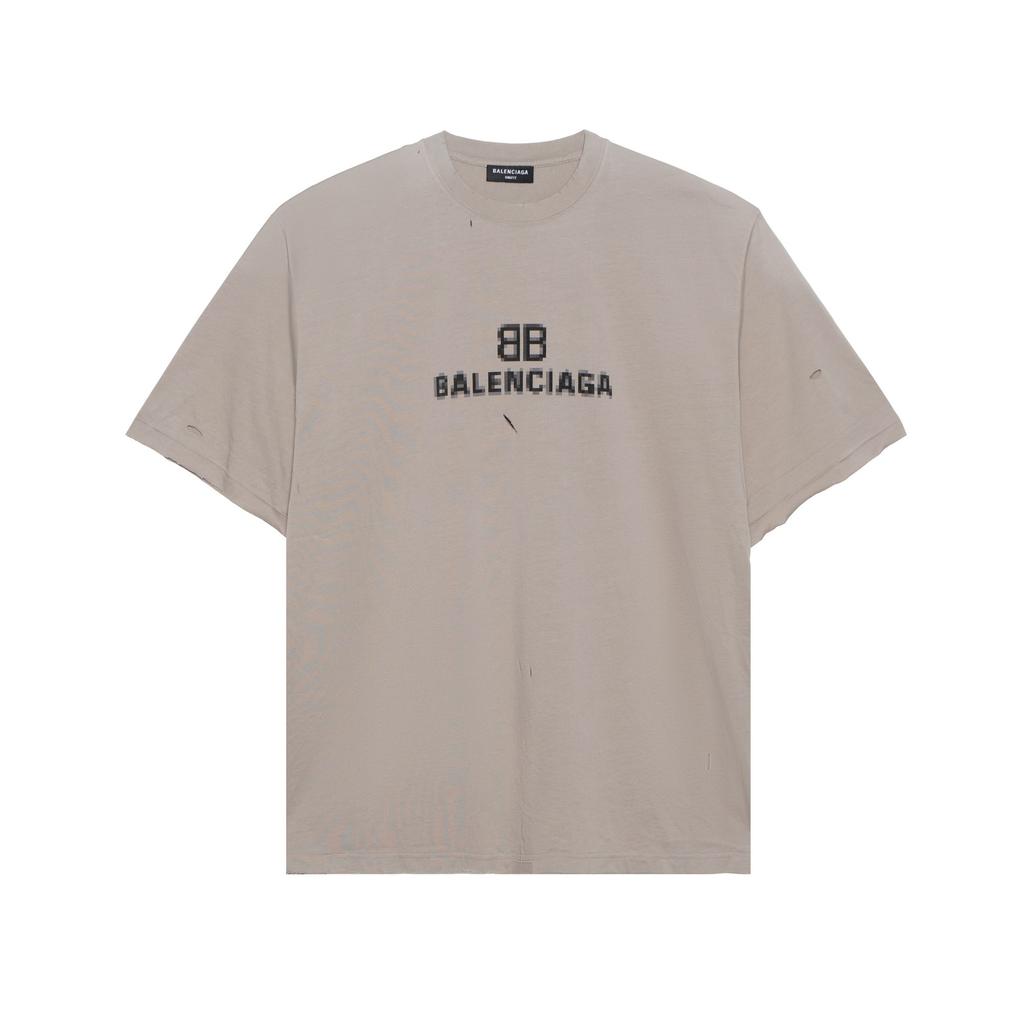 Balenciaga Футболка мужская SS21 Серая 651795TKVF58174
