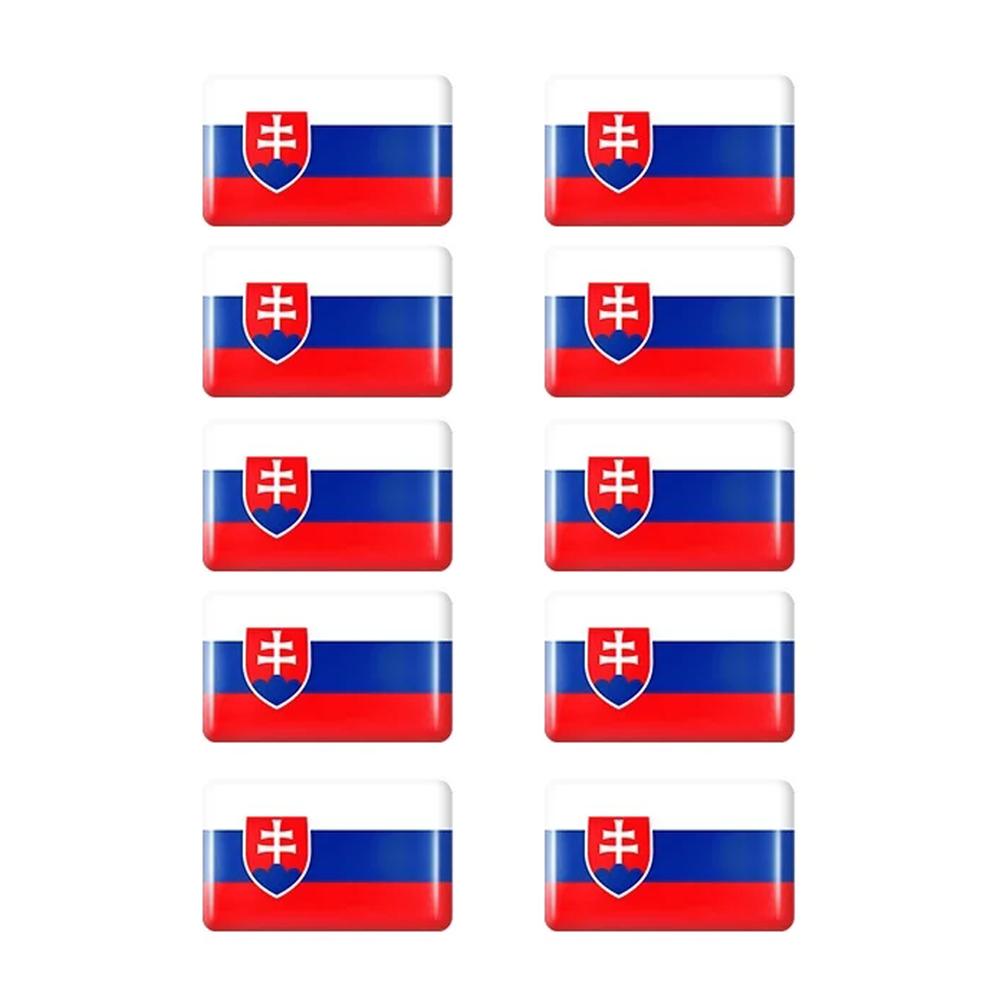 10 шт. Эпоксидные наклейки с флагами Наклейка для украшения салона автомобиля для Объединенных Арабских Эмиратов Таиланда Нидерландов России Бразилии Италии Значок