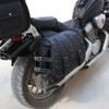 Ретро Водонепроницаемая Боковая Сумка из Кожи для Мотоциклов Benda Jinjila 350, Black Knight 500, CFMOTO 450