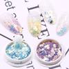 Nail Art Mermaid Glitter Flakes Sparkly 3D Hexagon Sequins Spangles Powder Manicure DIY Nails Decorations