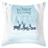 Christmas Snow Scene Series Pillowcases Home Sofa Pillowcase Car Cushion Covers Home Use