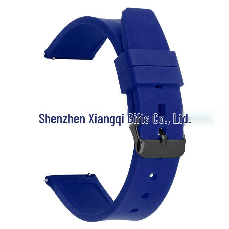 Водонепроницаемый силиконовый ремешок для смарт-часов с быстрой заменой 16-28 мм