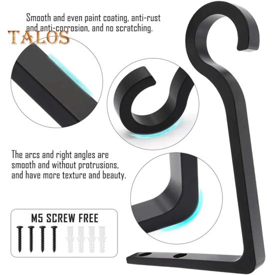 Outdoor Hanging Plant Bracket Plant Hanger Strong Load-bearing Easy To Install S-shaped Bird Feeder Flower Basket Wall Hook