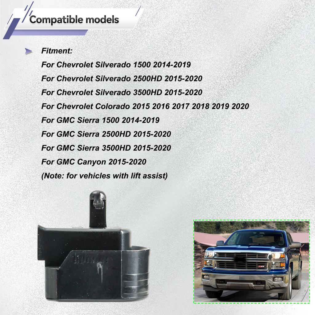 2 шт. Втулка задней двери багажника Подъем 84331136 84131760 22966936 Для Chevrolet Silverado Colorado GMC Sierra 2014 2015 2016 2017-2020