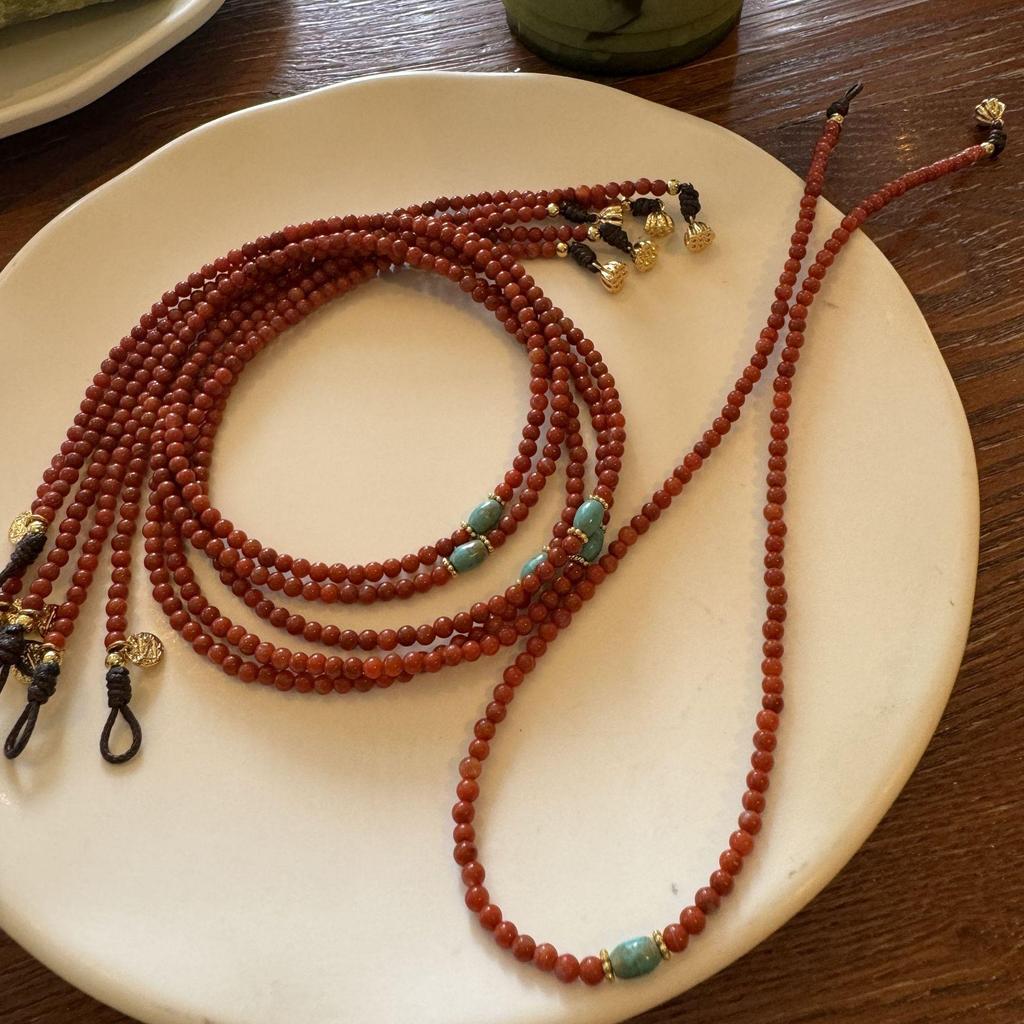 Юань Ю Высококачественное ожерелье из бирюзы: Не выцветающая, Темперамент-Личность Ключичная Цепочка для Женщин