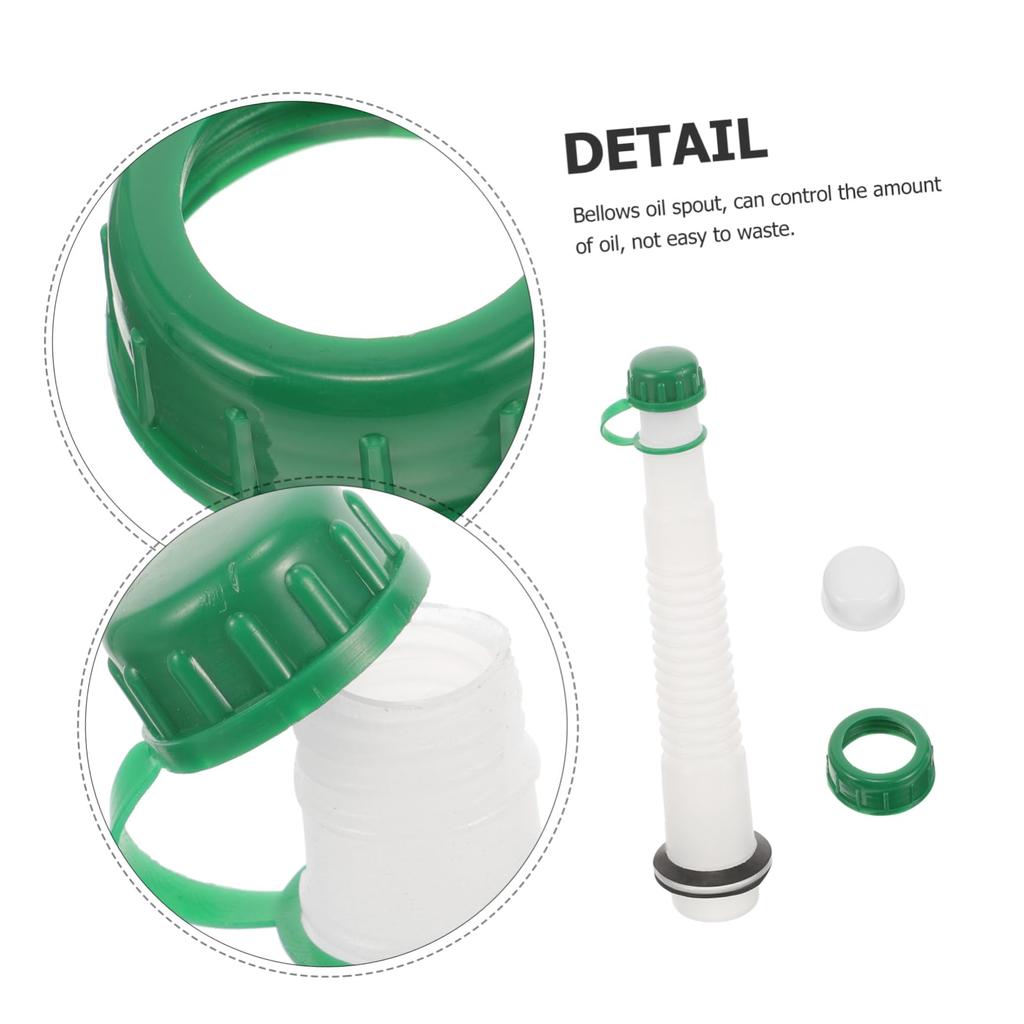 GARVALON Pipe Gas Spout Replacement Nozzle Replacement Nozzle Easy Pouring Spout Gasoline Spout Fuel Spout Spout