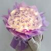 DIY Butterfly Flower Bouquet Handmade Butterfly Bouquet with LED String Mother's Day Gifts Wedding Birthday Party Decor Propose