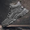High Top Mens Boots Autumn Winter Men's Shoes Work Safety Sneakers Winter Outdoor Casual Sports Sneakers Male Ankle Boots